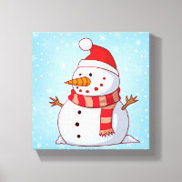 Cute Christmas Snowman