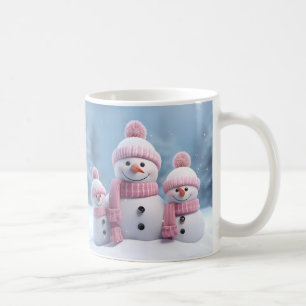 Cute Christmas Snowman Mug   Cozy Winter Mug 