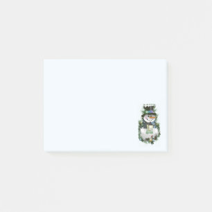 Cute Christmas Snowman Post-it Notes