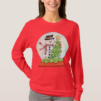 Cute Christmas Snowman Shirt