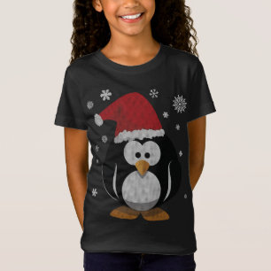 Cute Christmas Snowy Penguin XMAS T-Shirt