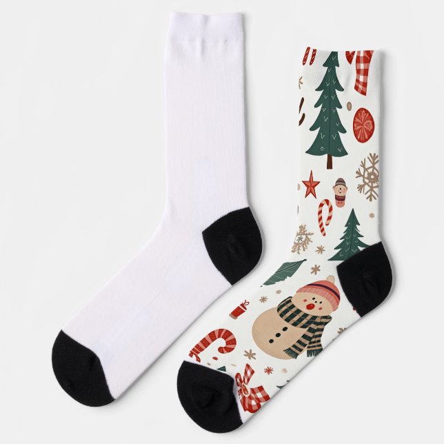 Cute Christmas socks (Left)