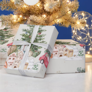 Cute Christmas Sparkle Wrapping Paper