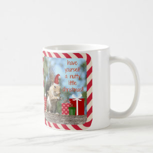 Cute Christmas Squirrel, Have a Nutty Xmas!! Coffee Mug