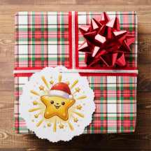 Cute Christmas Star Ornament