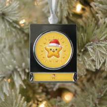 Cute Christmas Star Ornament