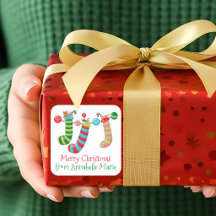 Cute Christmas Stockings Customised From Gift