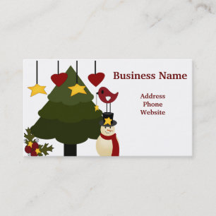 Cute Christmas Store Discount Promotion Sale Cards