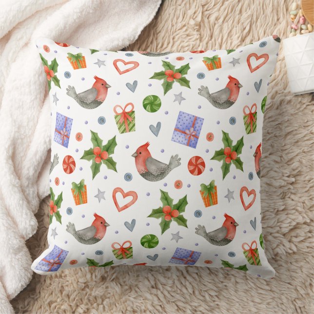 Cute Christmas theme Cushion (Blanket)