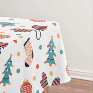Cute Christmas Themed  Tablecloth