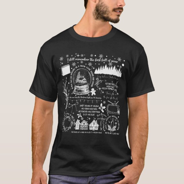 cute christmas things T-Shirt (Front)