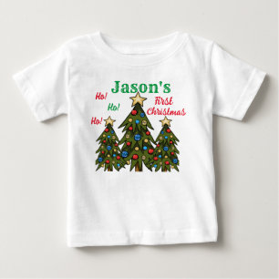 Cute Christmas Tree Baby T-Shirt