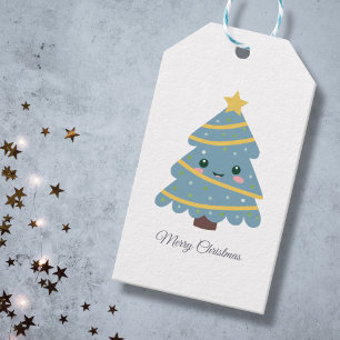 Cute Christmas Tree Gift Tag