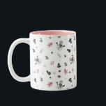 Cute Christmas Tree Snowman Candy Cane Pattern Two-Tone Coffee Mug<br><div class="desc">Celebrate the magical and festive holiday season with our Cute Christmas Tree Snowman Candy Cane Pattern. This design features Snowman,  a Christmas tree,  Candy Cane and Snowflakes.</div>