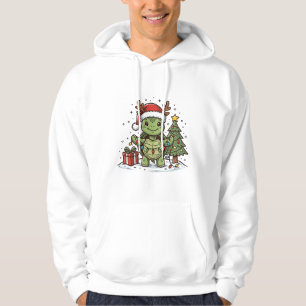 Cute Christmas Turtle Vintage Engraving Shirt Desi