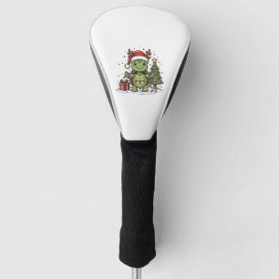 Cute Christmas Turtle Vintage Engraving Shirt Desi Golf Head Cover