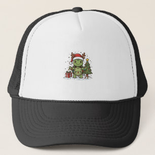 Cute Christmas Turtle Vintage Engraving Shirt Desi Trucker Hat