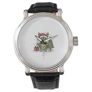 Cute Christmas Turtle Vintage Engraving Shirt Desi Watch