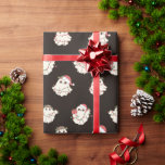 Cute Christmas Vintage Ghosts and Lights Wrapping Paper<br><div class="desc">Add a touch of eerie elegance to your gift-giving with this Cute Christmas Vintage Ghosts and Lights Wrapping Paper. Perfect for Christmas or any occasion that calls for a hint of the macabre, this design brings together dark, creepy vibes with a sense of fun. Whether you’re wrapping spooky gifts for...</div>