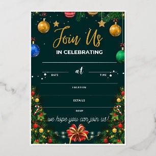 Cute Christmas Wedding Invitations, Invites Cards