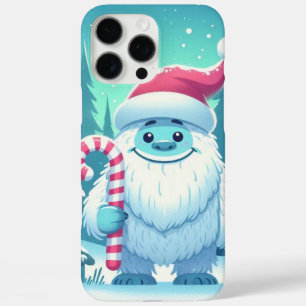 Cute Christmas/winter yeti iPhone 16 Pro Max Case