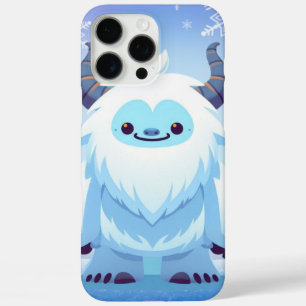 Cute Christmas/winter yeti iPhone 16 Pro Max Case