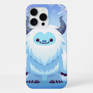 Cute Christmas/winter yeti iPhone 16 Pro Max Case
