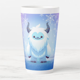 Cute Christmas/winter yeti Latte Mug