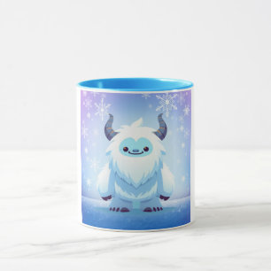 Cute Christmas/winter yeti Mug