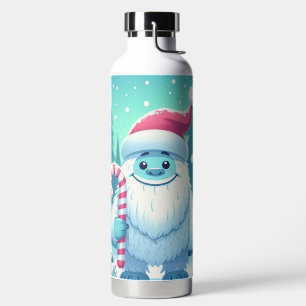 Cute Christmas/winter yeti Water Bottle
