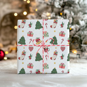 Cute Christmas Wrapping Paper