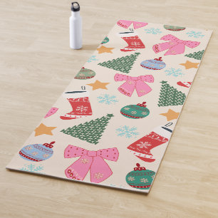 Cute Christmas Yoga Mat