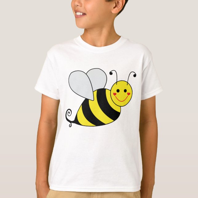 Cute Chubby Bumble Bee T-Shirt (Front)