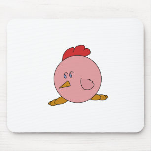 Cute Chubby Chicken Mouse Mat