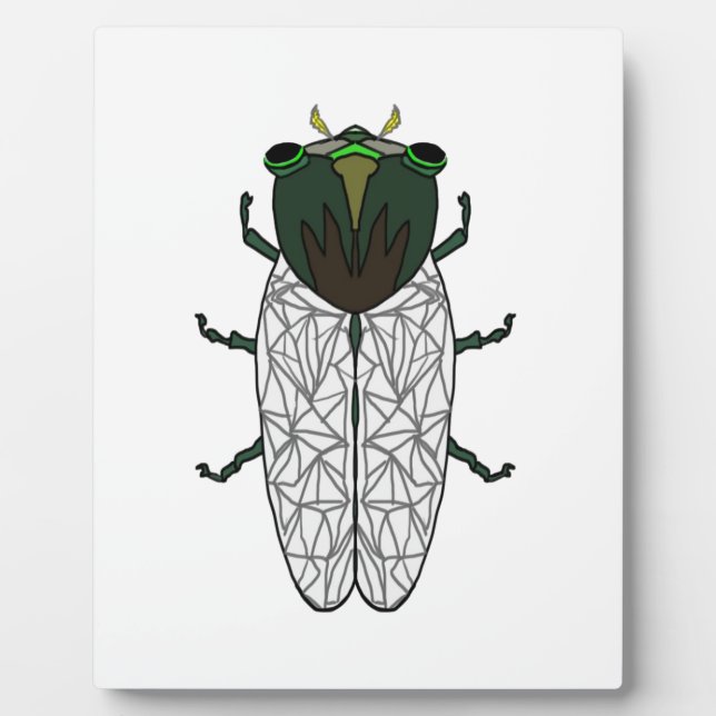 Cute Cicada Plaque (Front)