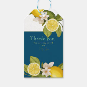cute citrus Baby shower  Gift Tags