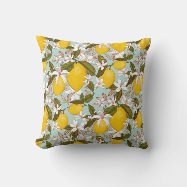 Cute Citrus pattern Cushion (Front)