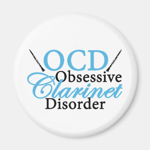 Cute Clarinet Magnet