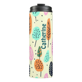 CUTE CLASSIC BOHO PATTERN DESIGN  THERMAL TUMBLER