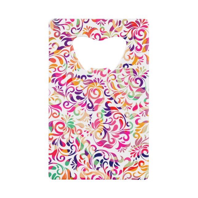 Cute classic colourful flowers pattern (Front)