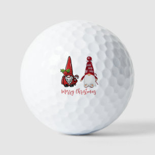 Cute Classic  Gnomes Custom Christmas Golf Balls