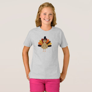 Cute, classic/vintage Thanksgiving Turkey T-Shirt