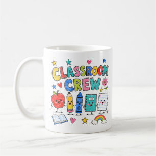 Cute Classroom Crew Teacher Classroom Decor Coffee Mug