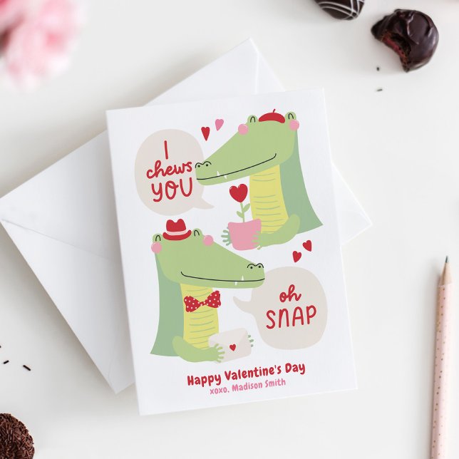 Cute Classroom Kid's Valentine's Day Cards (Kids Valentine's Day Card)