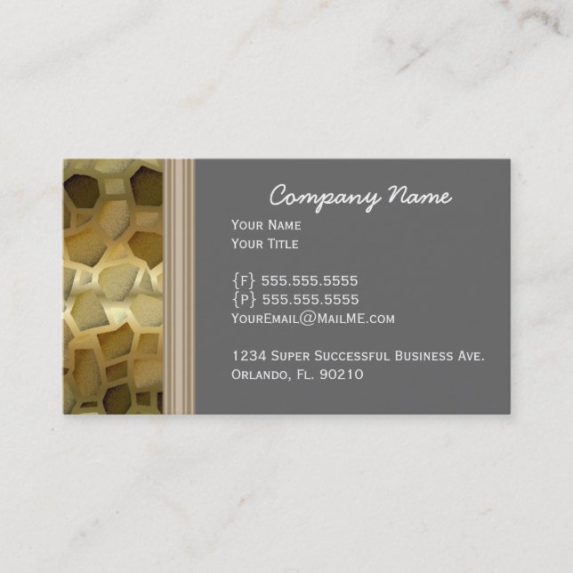 Cute Classy Professional Business Cards (Front)