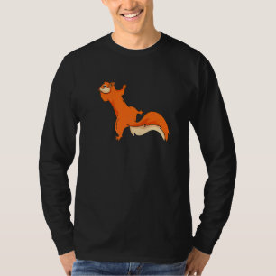 Cute Climbing Up Climber Rodent Feeder Squirrel 1 T-Shirt