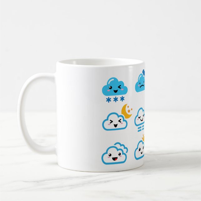 Cute cloud, Kawaii, Manga cup (Left)