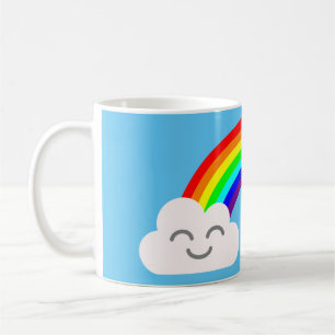Cute Clouds and a Rainbow Coffee Mug