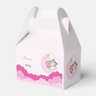 Cute Clouds Birthday Party Decorations Favour Box