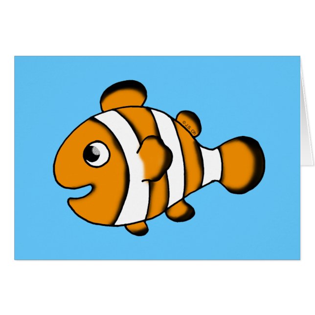cute clown fish (Front Horizontal)